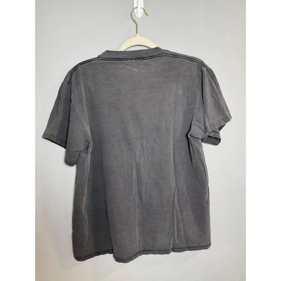 Vintage 1993 Marvin the Martian Looney Tunes T-Shirt Changes Faded Black Small